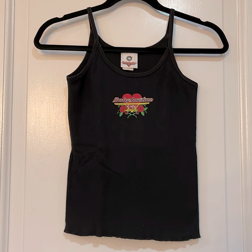 HD Cafe sleeveless T-shirt